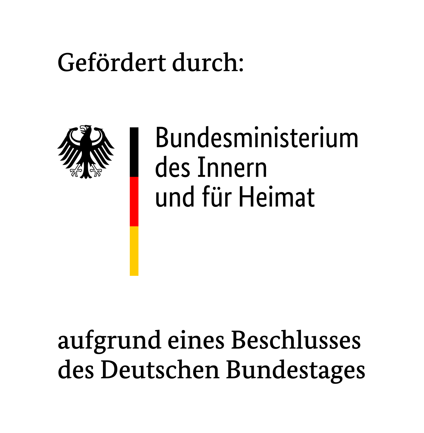 Logo Bundesministerium des Inneren und für Heimat